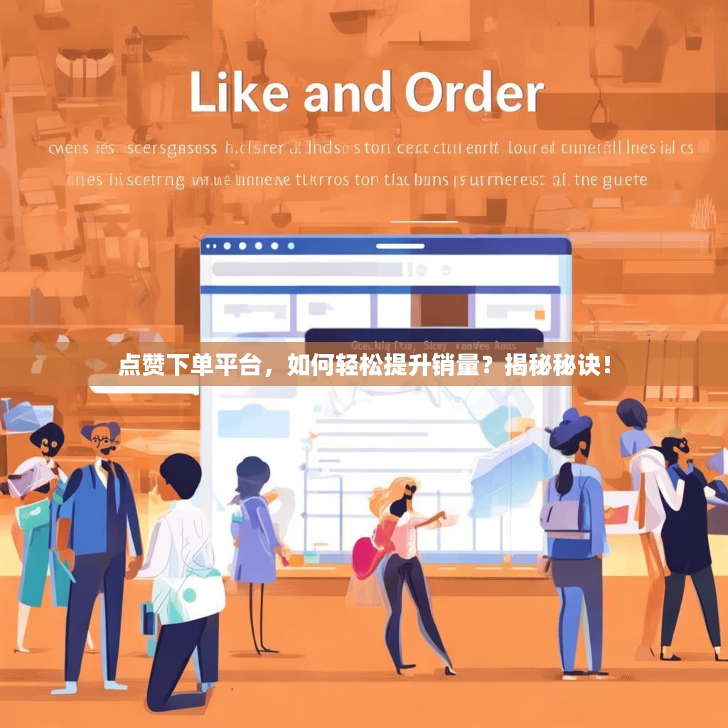 点赞下单平台，如何轻松提升销量？揭秘秘诀！
