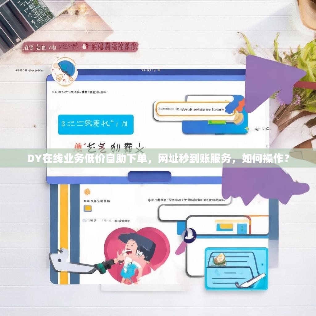 详细阅读:DY在线业务低价自助下单,网址秒到账服务,如何操作? DY在线业务低价自助下单,网址秒到账服务,如何操作?