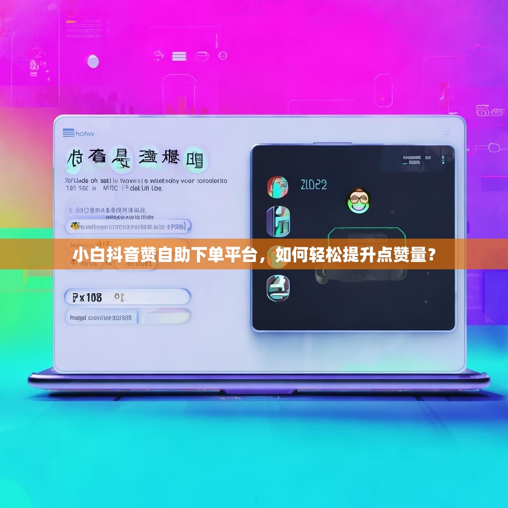 小白抖音赞自助下单平台，如何轻松提升点赞量？