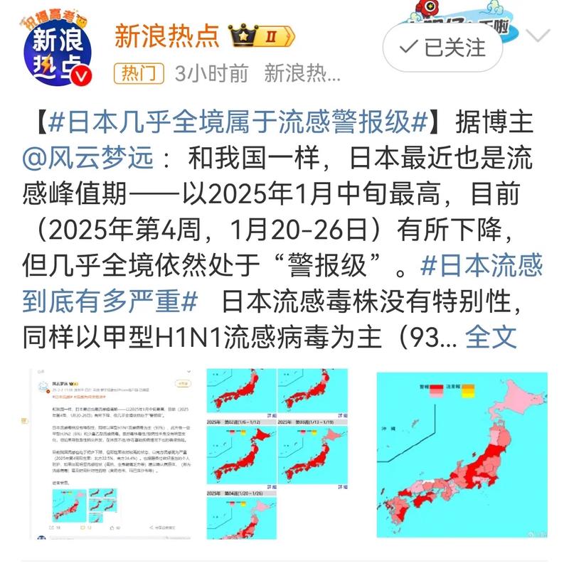 日本流感病例暴增提前进入流感季，原因与疫情防控意识下降有关